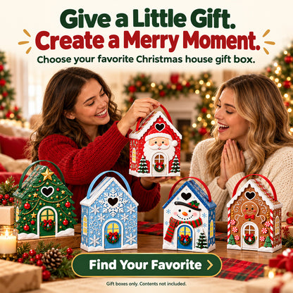 Christmas House Gift Boxes