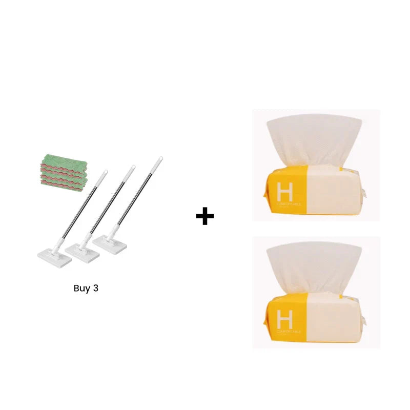 Reusable Flat Mop System