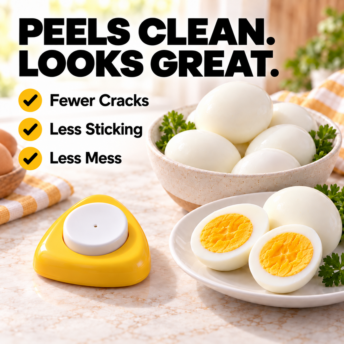 🔥Last Day of the Sale 🔥 Buy 3, Get 3 FREE — Just $4.50 Each | Egg Piercer for Easier Peeling