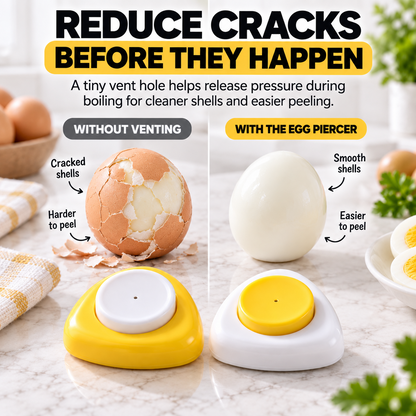 🔥Last Day of the Sale 🔥 Buy 3, Get 3 FREE — Just $4.50 Each | Egg Piercer for Easier Peeling
