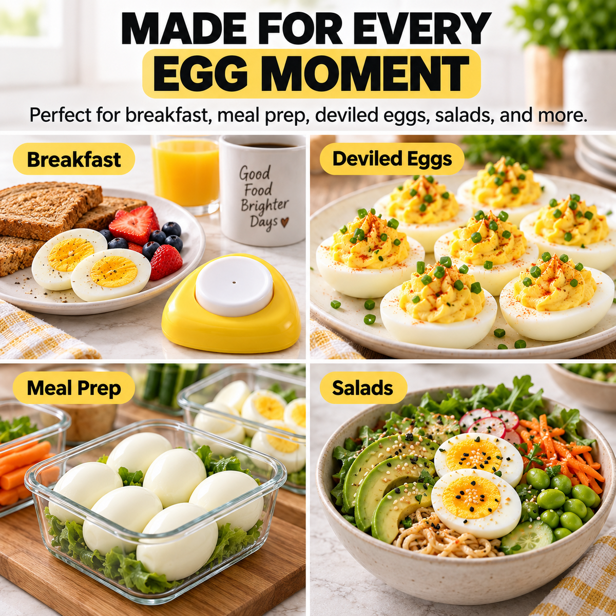 🔥Last Day of the Sale 🔥 Buy 3, Get 3 FREE — Just $4.50 Each | Egg Piercer for Easier Peeling
