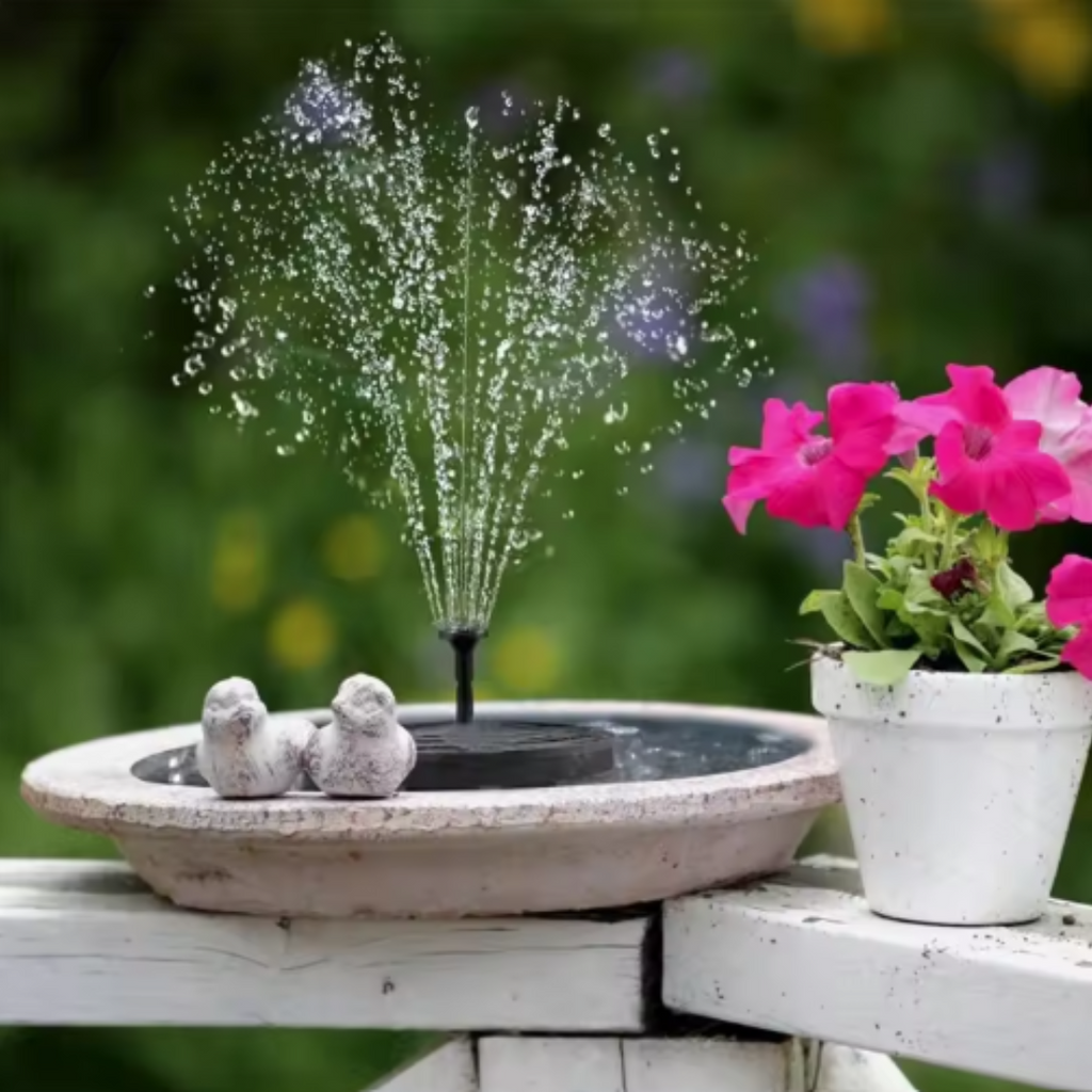 TAILEDEN™ Solar Garden Fountain – Eco-Friendly Outdoor Water Feature