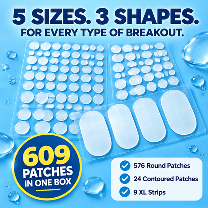 Hydrocolloid Acne Patch Variety Pack
