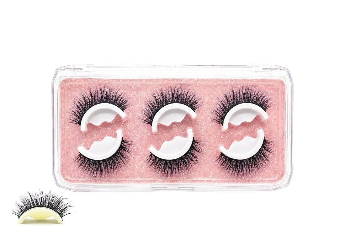 Reusable Self-Adhesive False Eyelashes