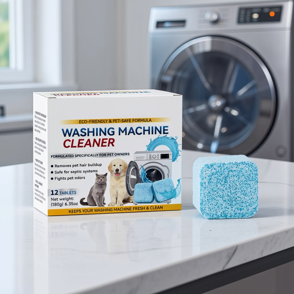 🔥 Powerful Washer Deep Cleaner Tablets – Eliminate Hidden Bacteria & Bad Smells Fast