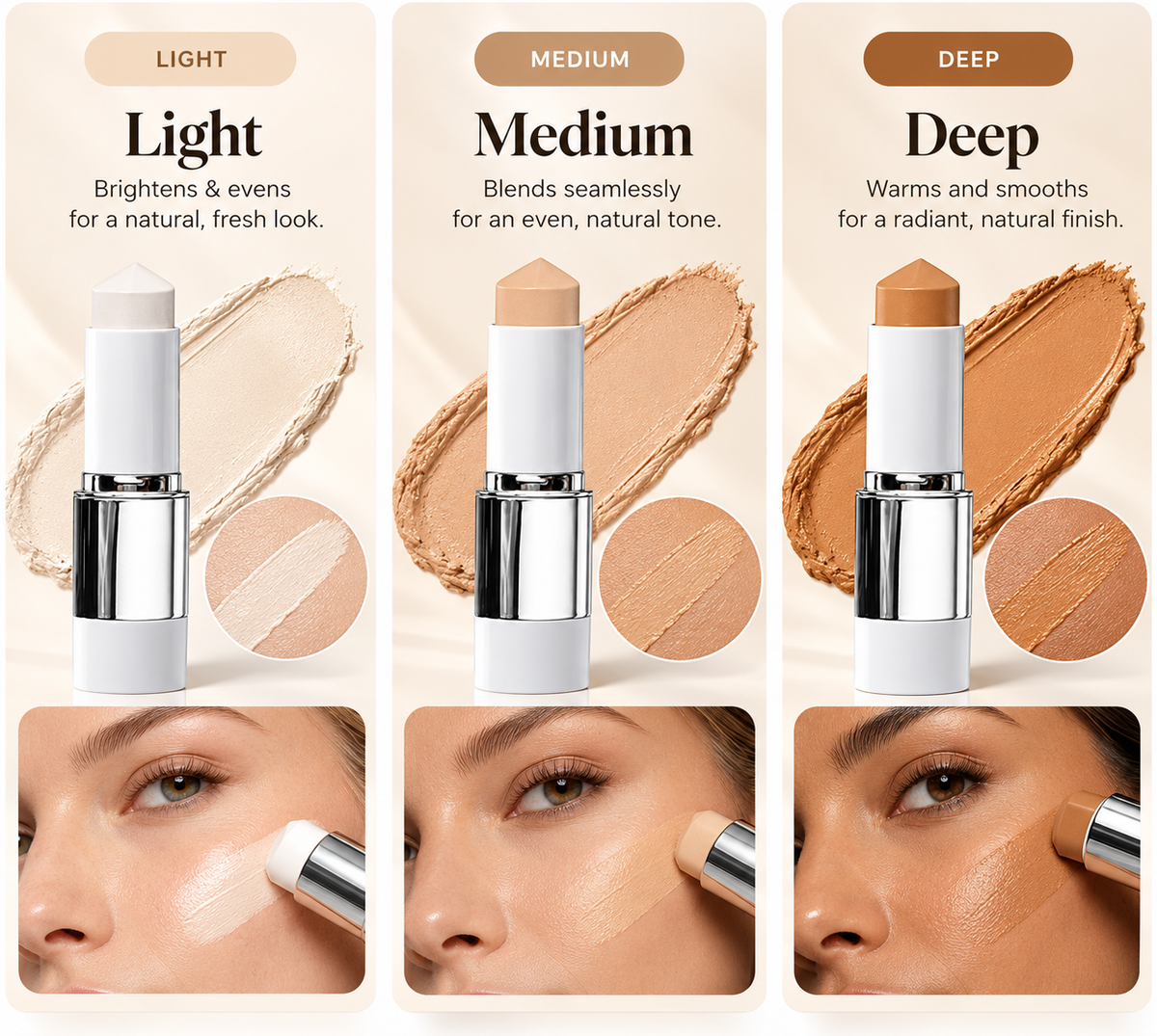 🔥LAST DAY: BUY 1 GET 1 FREE🌸Color-Changing Cover Cream Stick Skincare meets makeup