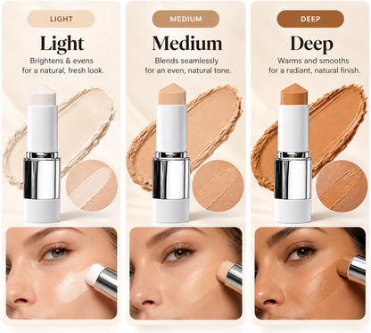 🔥LAST DAY: BUY 1 GET 1 FREE🌸Color-Changing Cover Cream Stick Skincare meets makeup