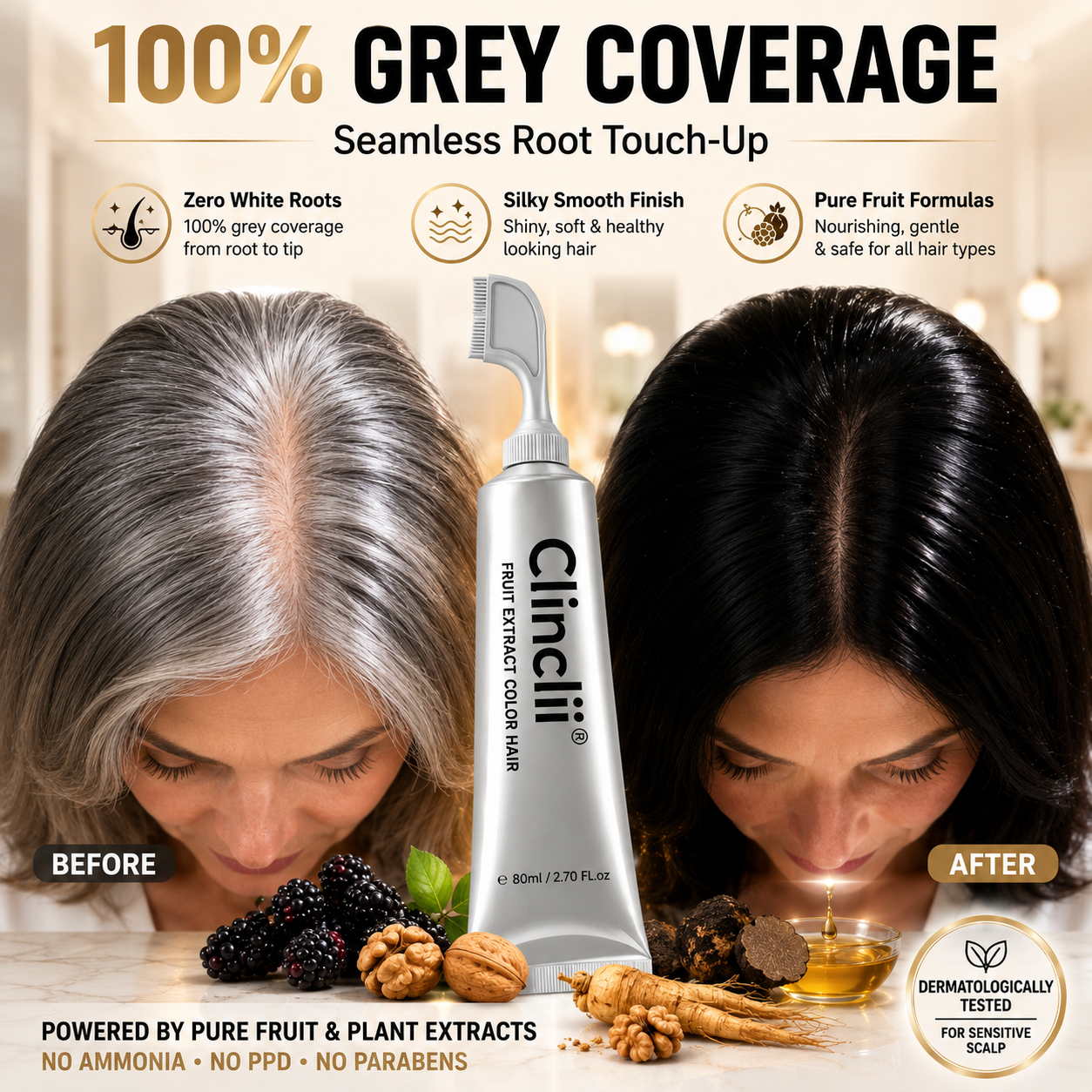 📢📢BUY 2 GET 1 FREE !! ⏰Vibrant, Long-Lasting Hair Color (With ZERO Damage!) ✨