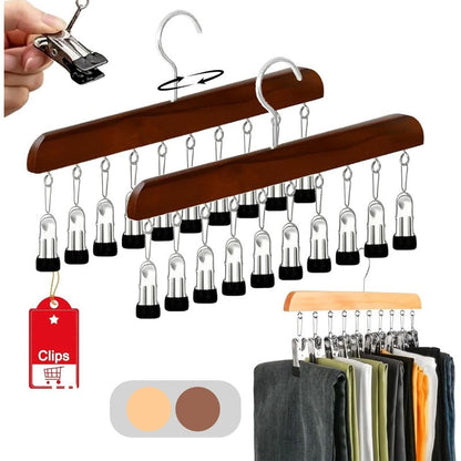 10 Clip Closet Hanger