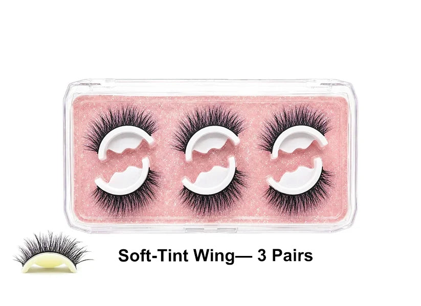 Reusable Self-Adhesive False Eyelashes