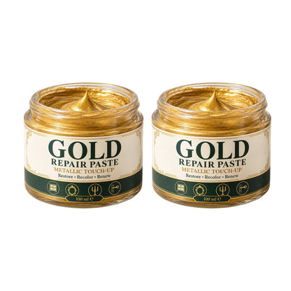 🎁 BUY 1 GET 1 FREE | Metallic Gold Touch-Up Paste: Restore Faded Gold Accents & Bring New Life to Your Furniture ✨