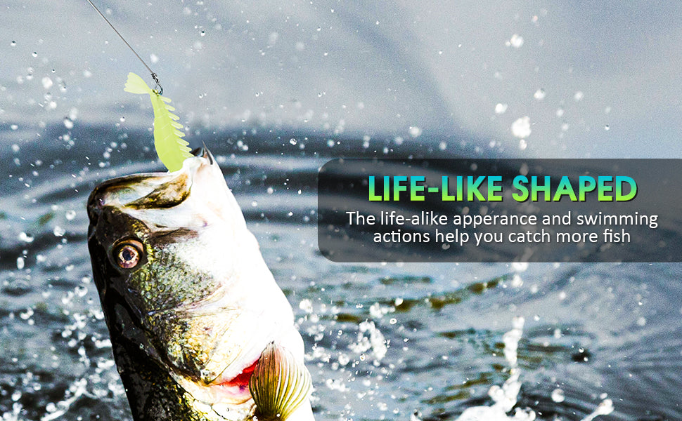 Luminous Shrimp Lure Kit with Hook, Realistic Soft Fishing Bait for Saltwater & Freshwater, 9cm 6g Simulation Shrimp Lures for Bass, Trout, Redfish, Snook