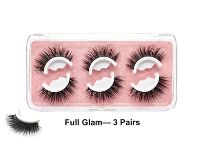 Reusable Self-Adhesive False Eyelashes