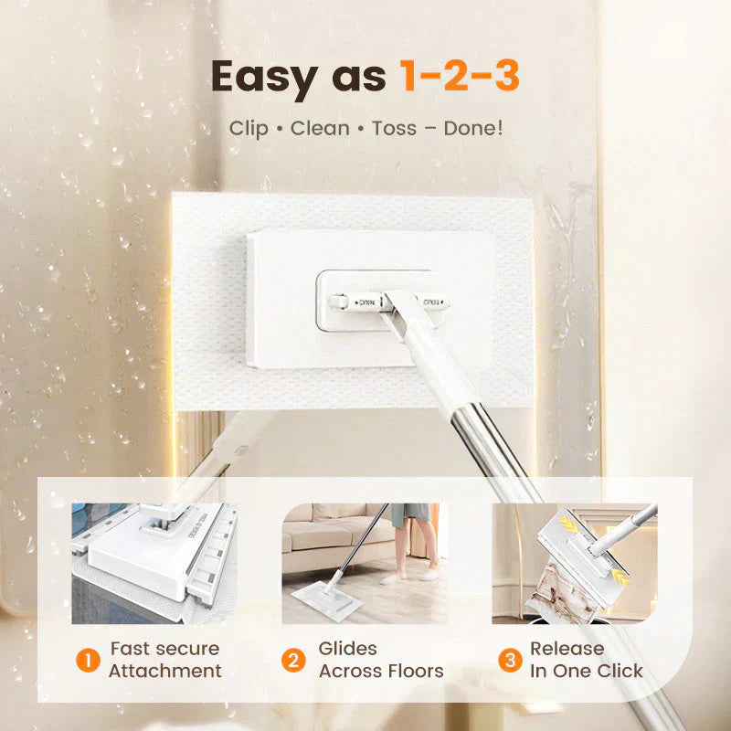 Reusable Flat Mop System