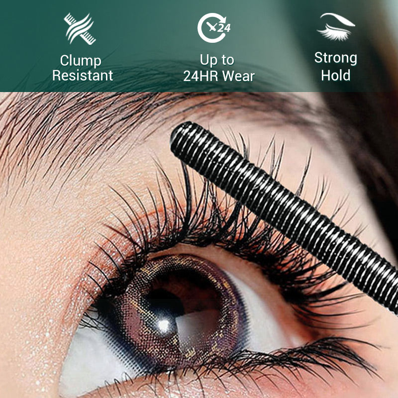 Amplify Lashes Instantly! No-Clump Waterproof Metal-Wand Mascara