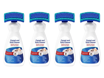 No-Wash Carpet & Sofa Cleaner with Brush