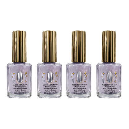 🔥Last Day Buy 1 Get 1 Free 🔥💜✨Lilac Glossy Mirror Nail Strengthener