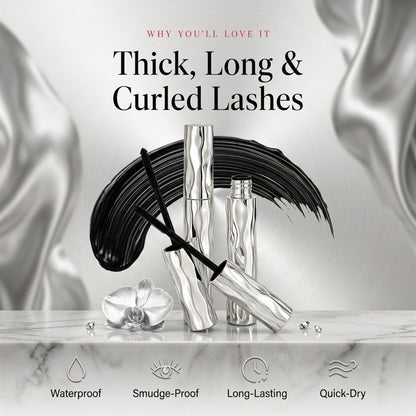 Buy 1 Get 1 FREE 💖 Waterproof Mascara for Longer-Looking, Curled Lashes