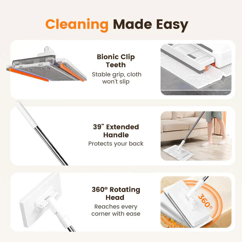 Reusable Flat Mop System