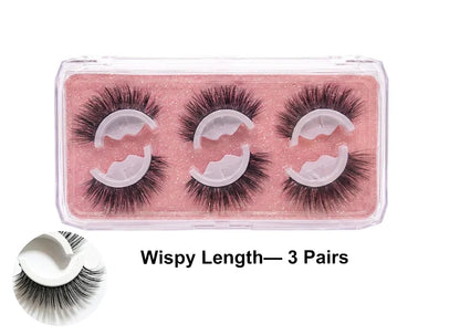 Reusable Self-Adhesive False Eyelashes