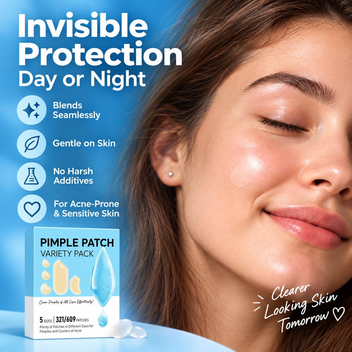 Hydrocolloid Acne Patch Variety Pack