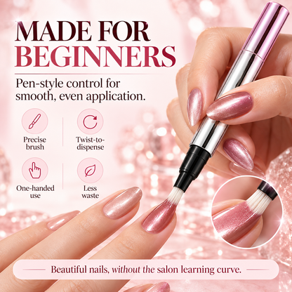 Portable Cat-Eye Gel Nail Pen