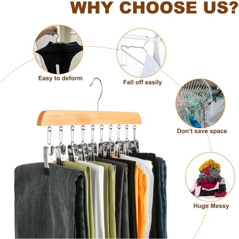 Space-Saving Clip Hanger