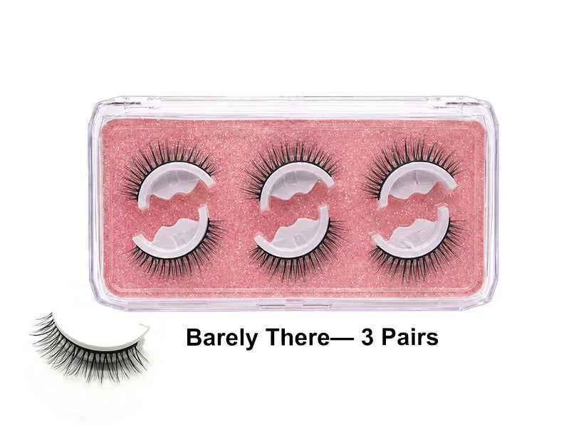 Reusable Self-Adhesive False Eyelashes