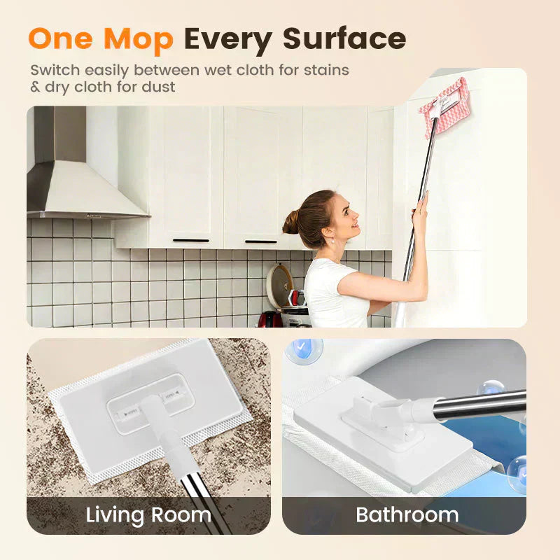 Reusable Flat Mop System