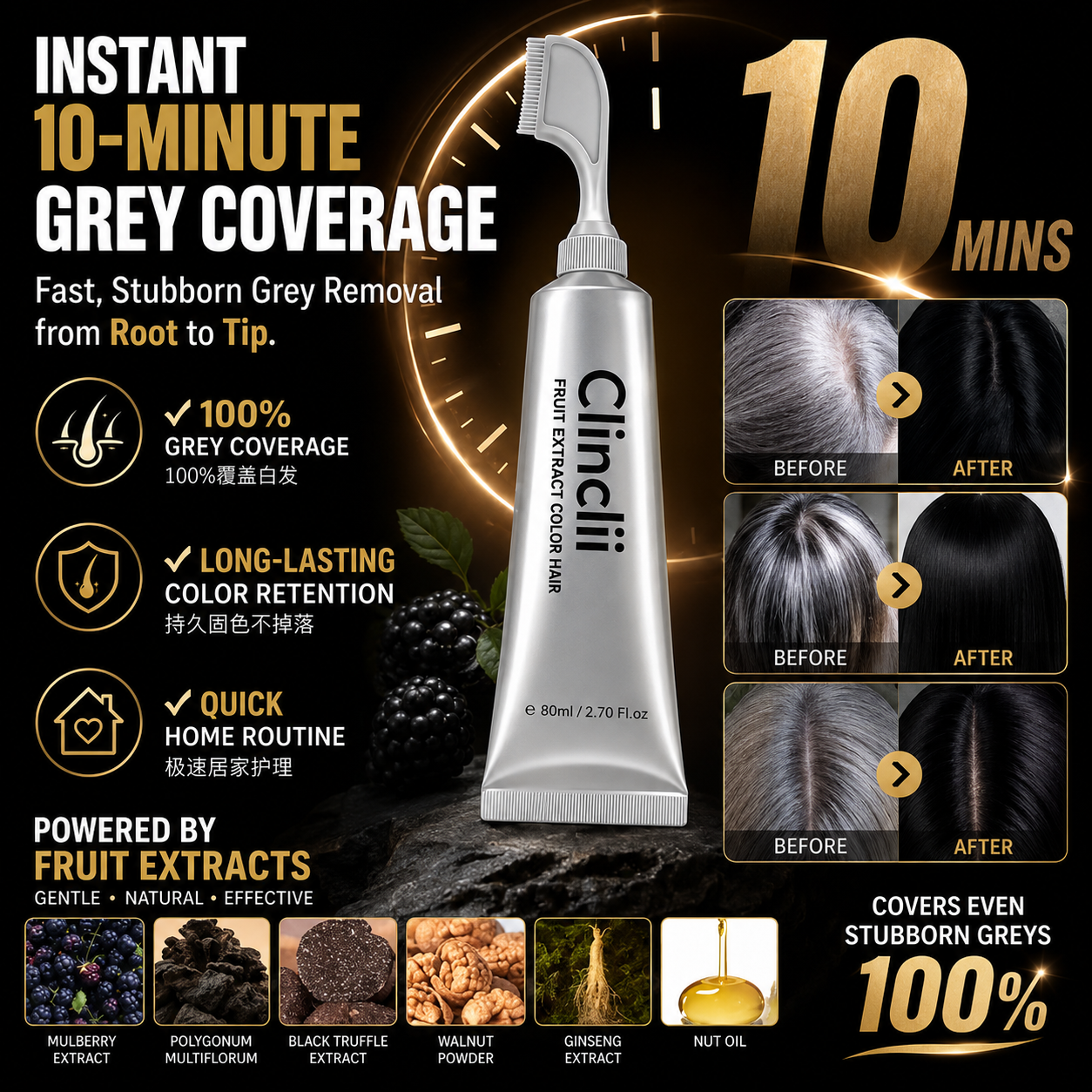 📢📢BUY 2 GET 1 FREE !! ⏰Vibrant, Long-Lasting Hair Color (With ZERO Damage!) ✨