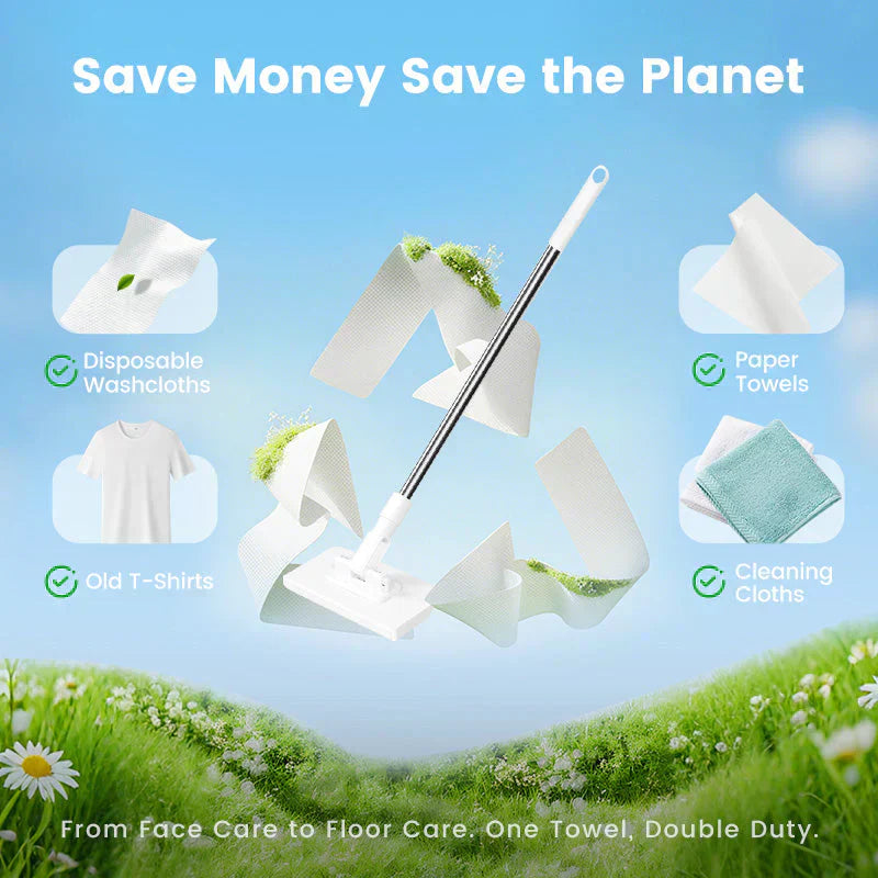 Reusable Flat Mop System