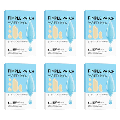 Hydrocolloid Acne Patch Variety Pack