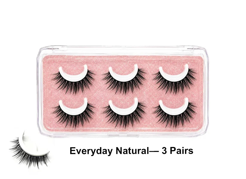 Reusable Self-Adhesive False Eyelashes