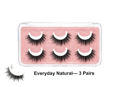Reusable Self-Adhesive False Eyelashes