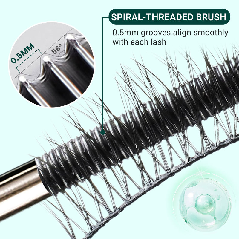 Amplify Lashes Instantly! No-Clump Waterproof Metal-Wand Mascara