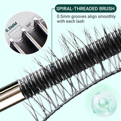Amplify Lashes Instantly! No-Clump Waterproof Metal-Wand Mascara