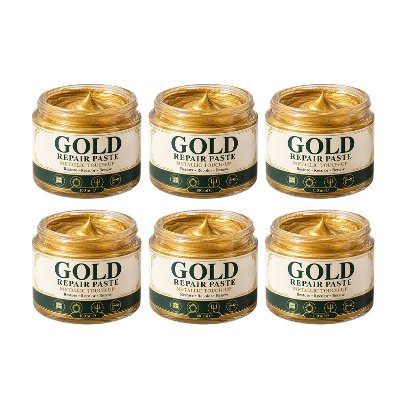 🎁 BUY 1 GET 1 FREE | Metallic Gold Touch-Up Paste: Restore Faded Gold Accents & Bring New Life to Your Furniture ✨