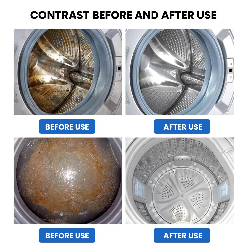 REMOVE PET HAIR & ODORS FROM YOUR WASHER