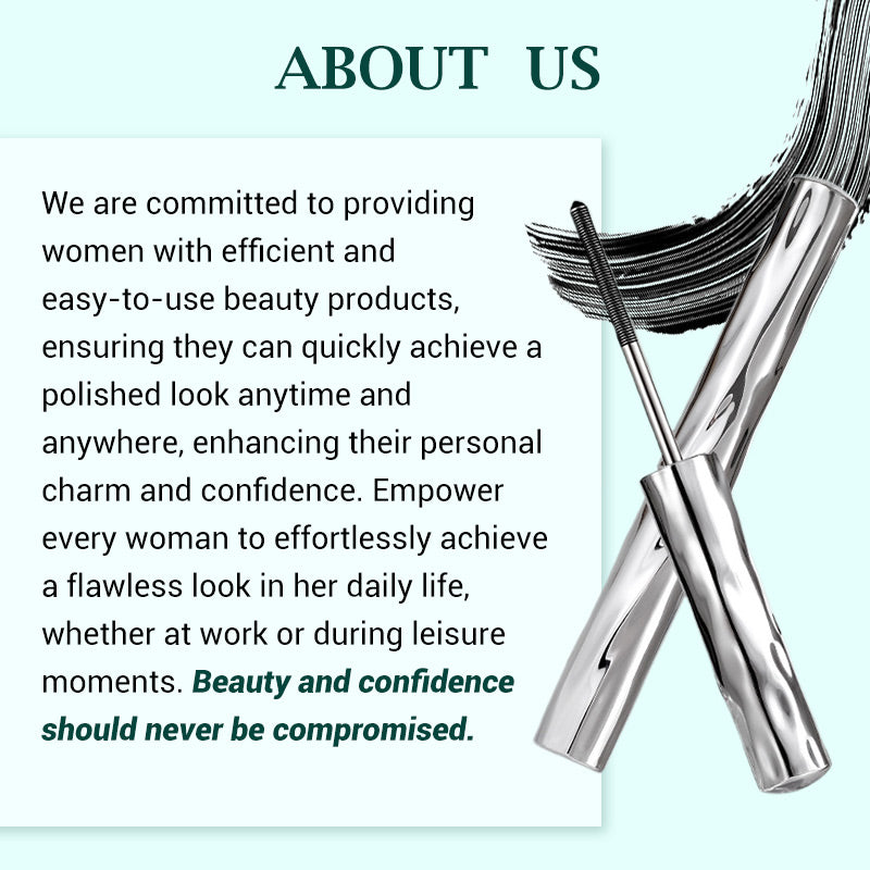 Amplify Lashes Instantly! No-Clump Waterproof Metal-Wand Mascara