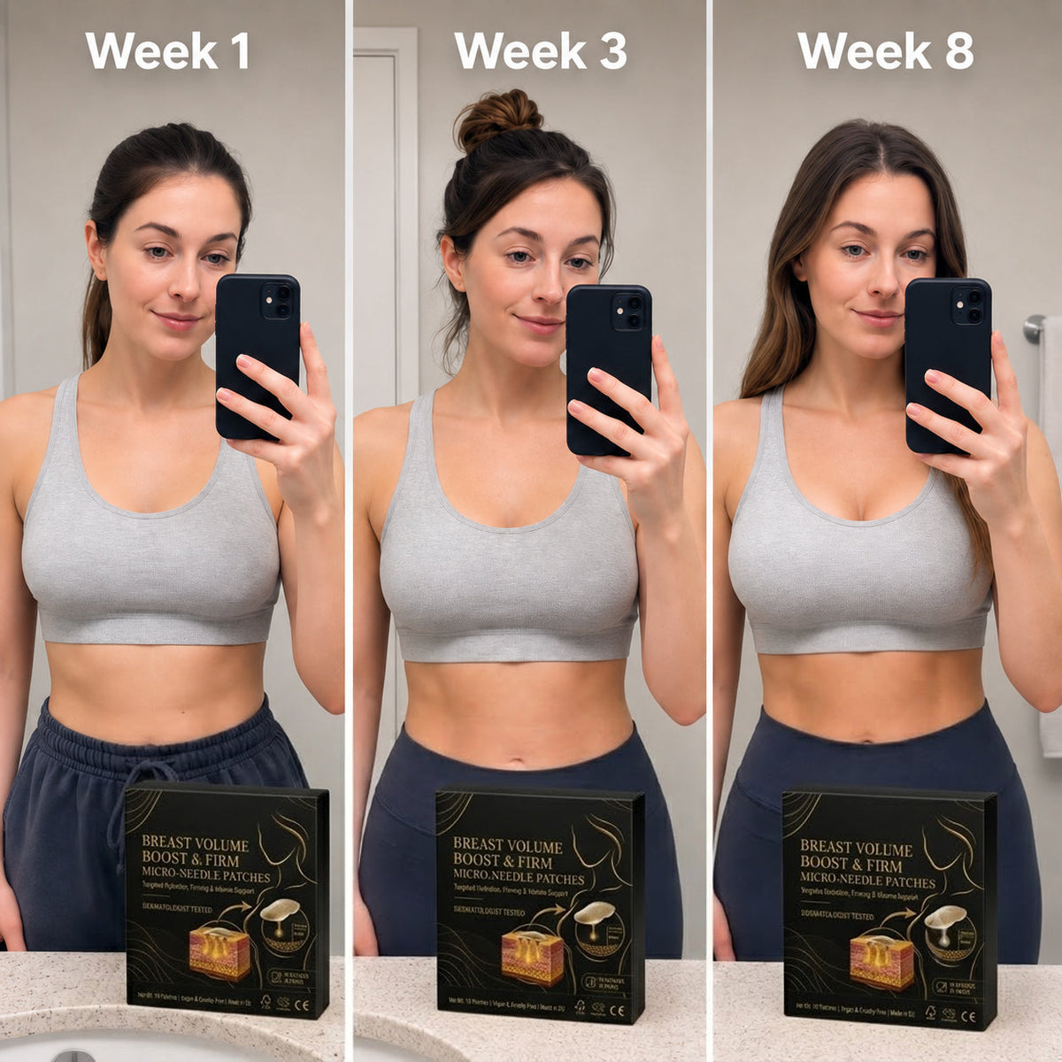 ✨ New Beauty Secret: NESLEMY® Bust & Body Micro-Tip Firming Patches 💕