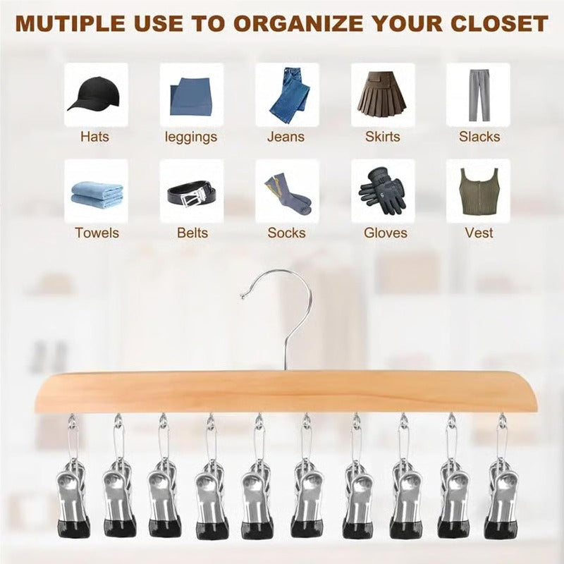 Space-Saving Clip Hanger