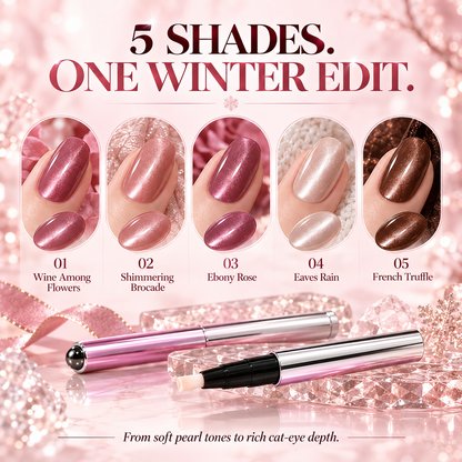 Portable Cat-Eye Gel Nail Pen