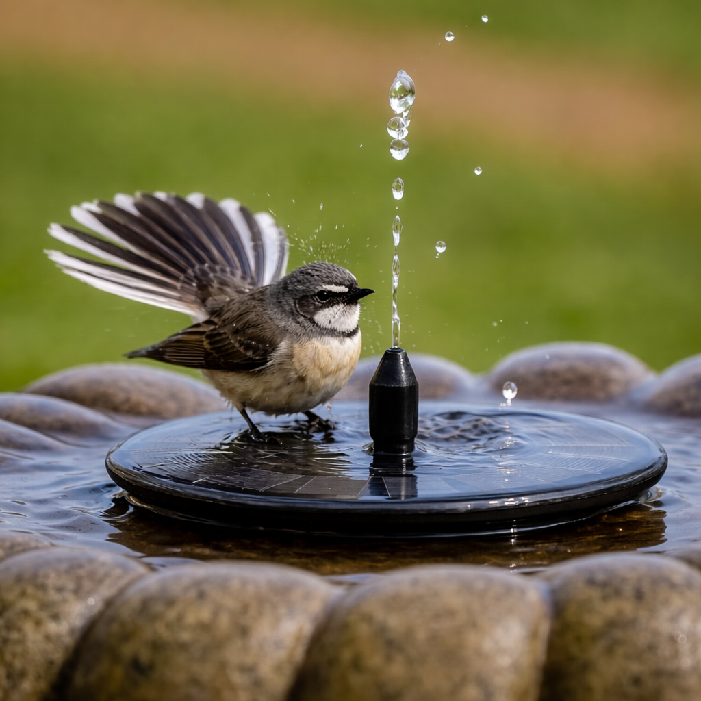 TAILEDEN™ Solar Garden Fountain – Eco-Friendly Outdoor Water Feature