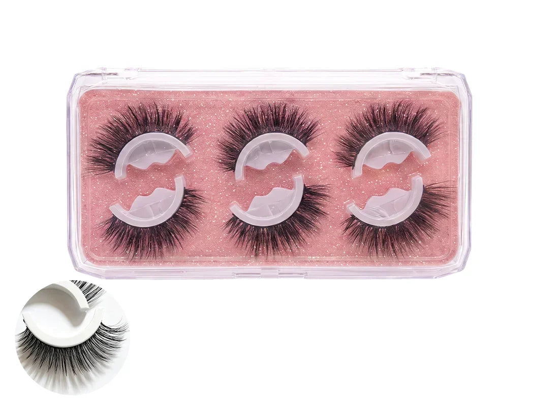Reusable Self-Adhesive False Eyelashes
