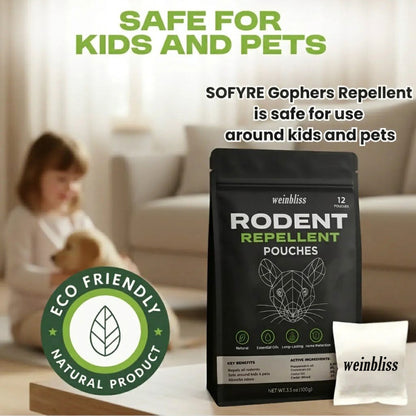 Gopher Repellent Pouches