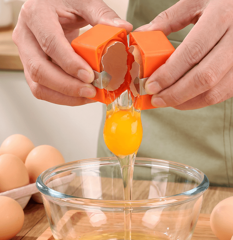 🔥🔥Limited-time 😮‍💨 Buy 1 Get 1 Free ！！！🍳 Quick Egg Cracker Tool – Open Hundreds Of Eggs Faster & Cleaner 🔥