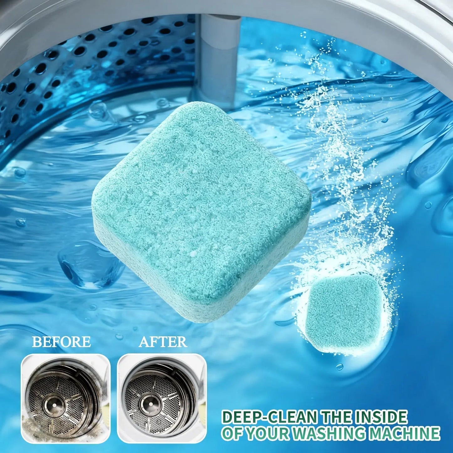 REMOVE PET HAIR & ODORS FROM YOUR WASHER