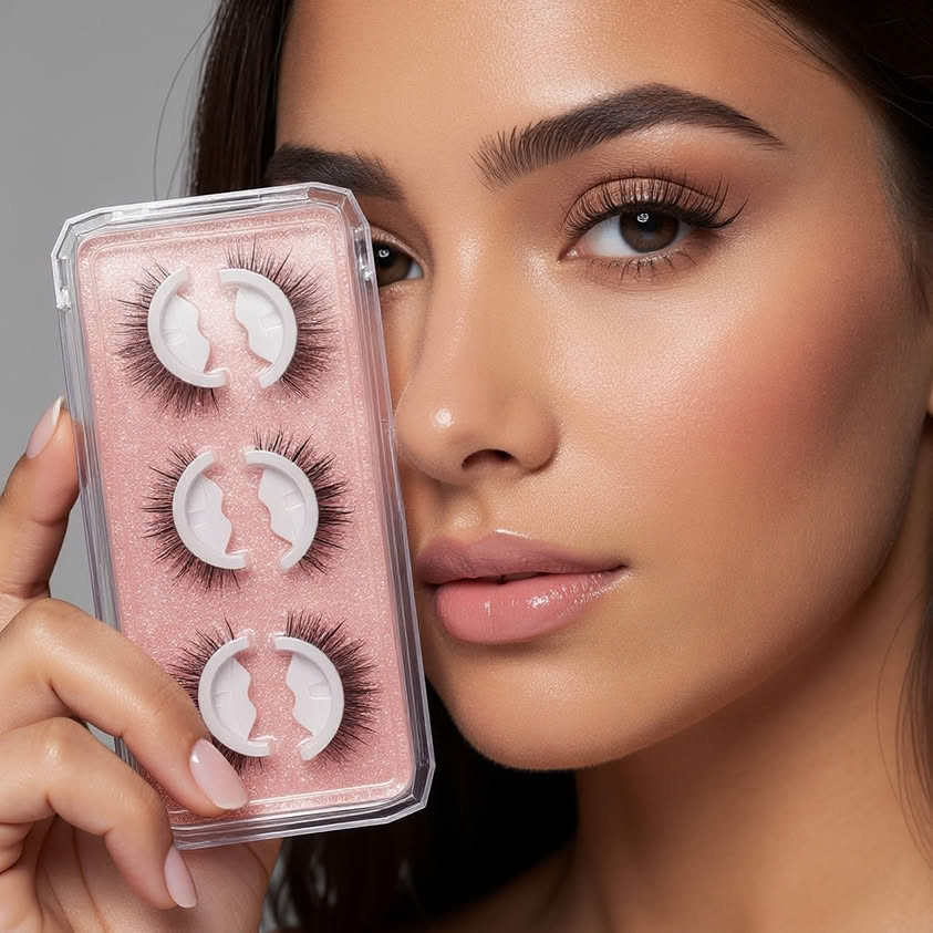 Reusable Self-Adhesive False Eyelashes