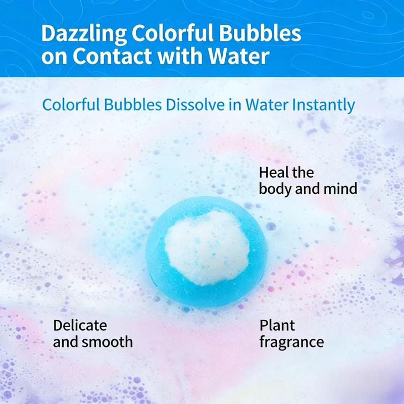 HOT SALE🔥🛁 Natural Bath Bombs for Kids with Mega Bubbles & Surprise Inside 🥚✨12 pcs[1 Box]