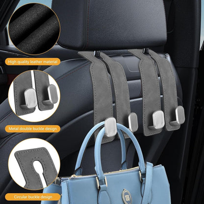 2‐Pack Car Purse Hook, Purse Hook for Car Seats Headrest, Car Seat Hooks 🚗